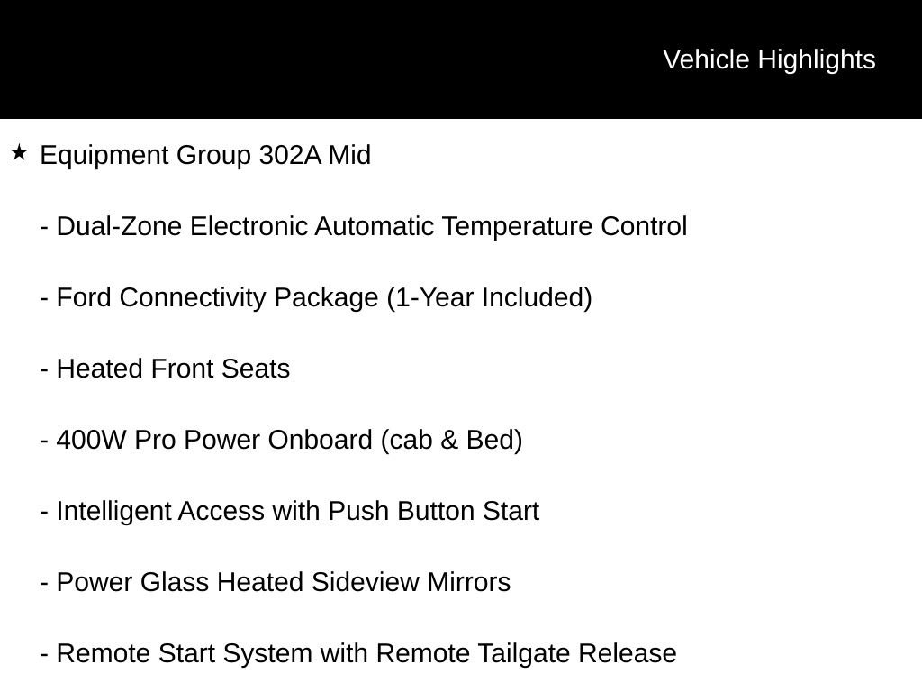 New 2026 Ford F150 XLT w/ Equipment Group 302A MID image 16