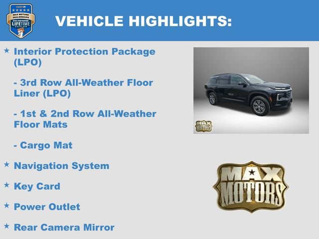 New 2026 Chevrolet Traverse LT w/ Driver Confidence Package image 11