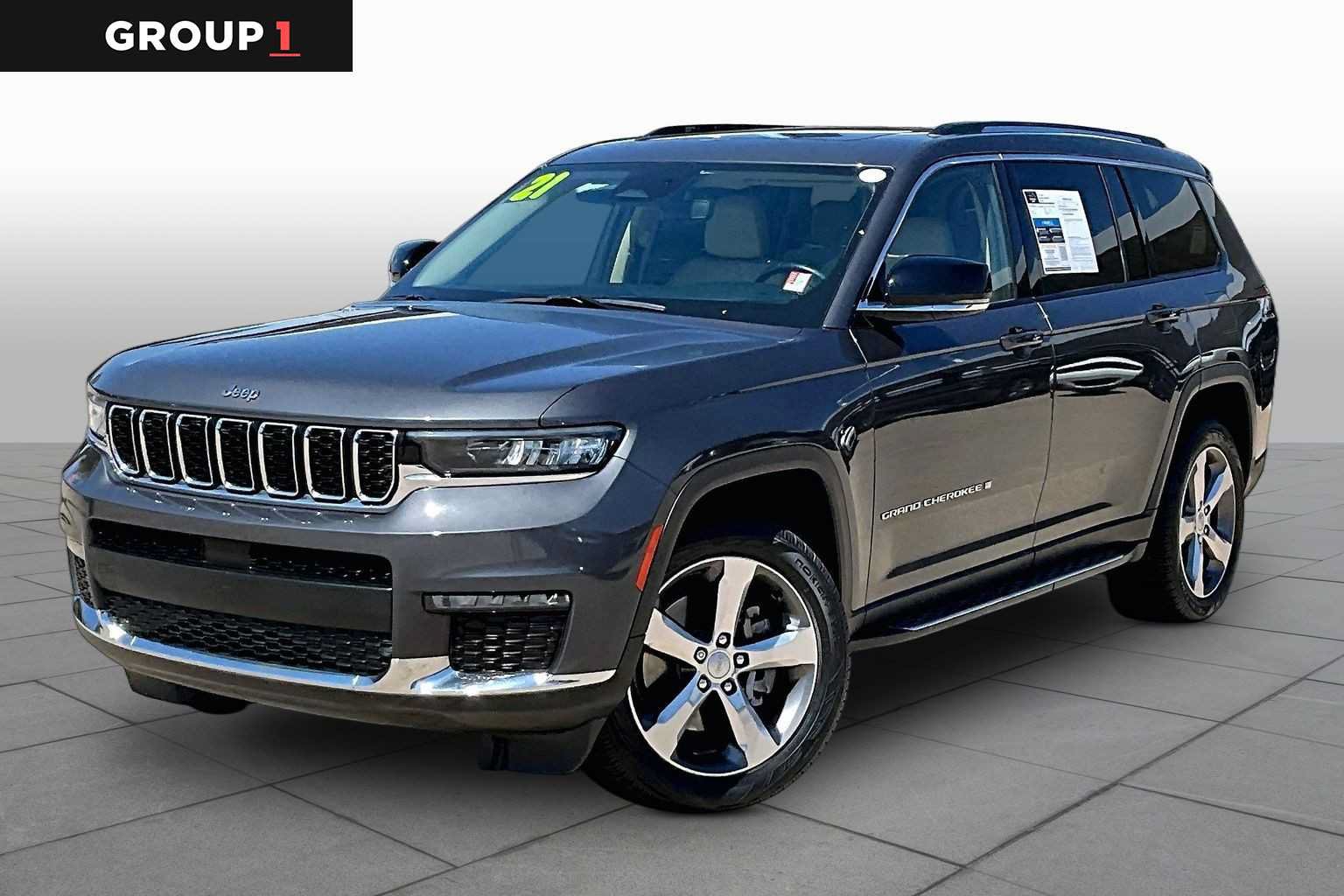 Used 2021 Jeep Grand Cherokee L Limited w/ Trailer Tow Group (B) AWD/4WD image 1