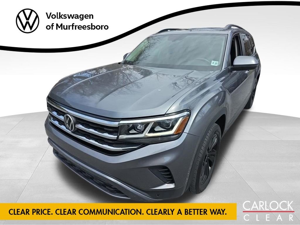 Used 2022 Volkswagen Atlas SE w/ Panoramic Sunroof Package image 1