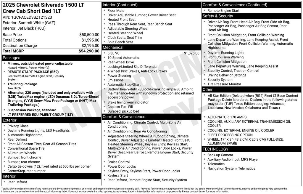 Used 2025 Chevrolet Silverado 1500 LT image 45