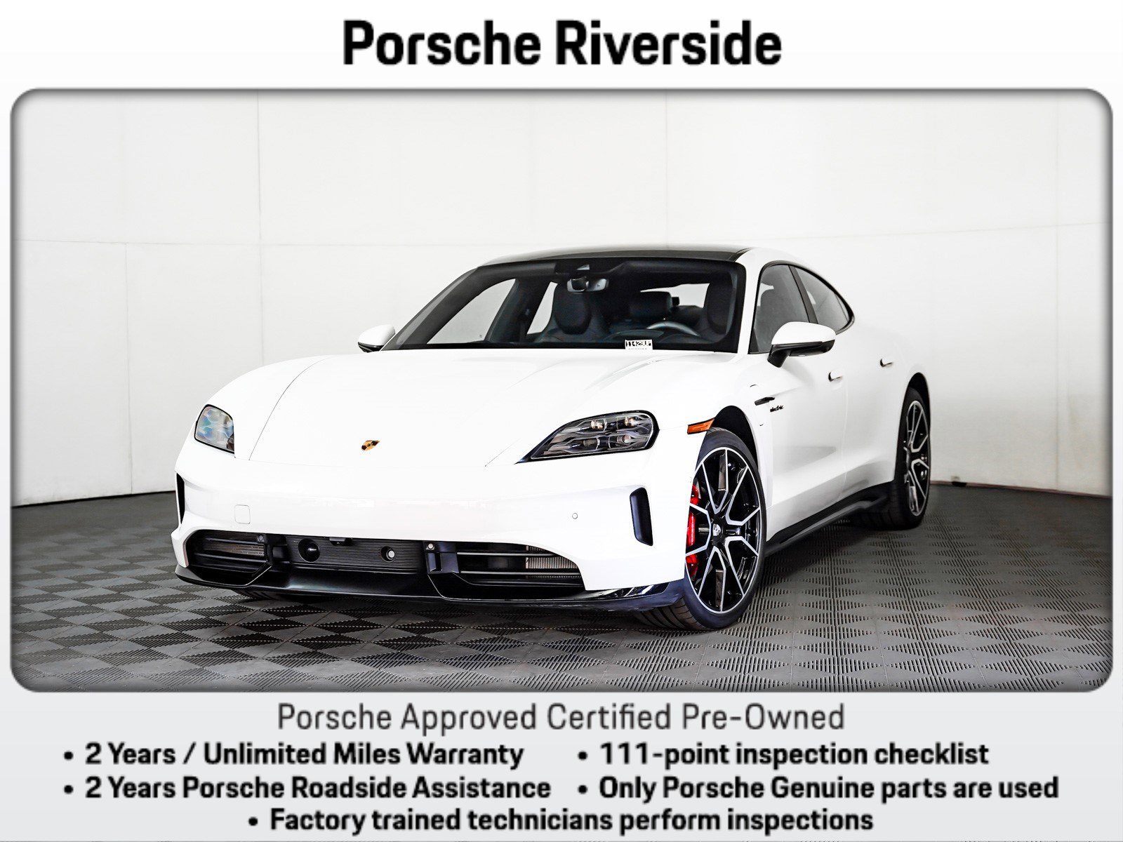 Certified 2025 Porsche Taycan 4S
