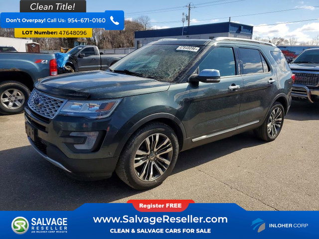 Used 2016 Ford Explorer Platinum image 1