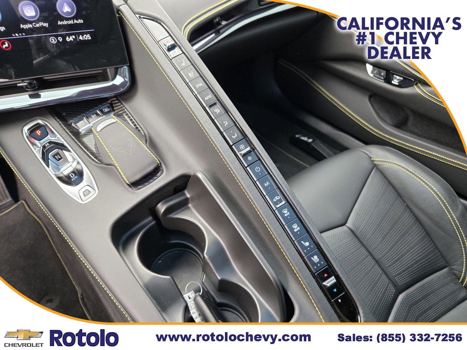 Used 2023 Chevrolet Corvette Z06 w/ Stealth Interior Trim Package RWD image 20