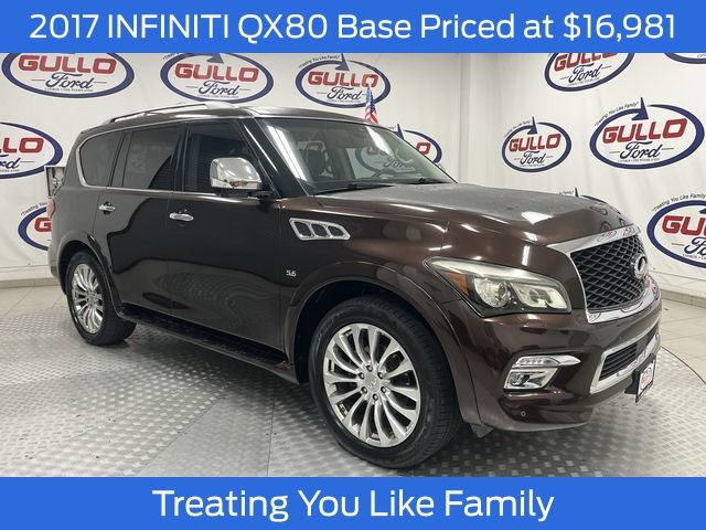 Used 2017 INFINITI QX80 4WD w/ Deluxe Technology Package image 1
