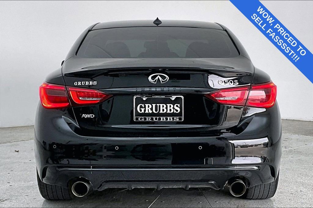 Used 2022 INFINITI Q50 Red Sport 400 image 7