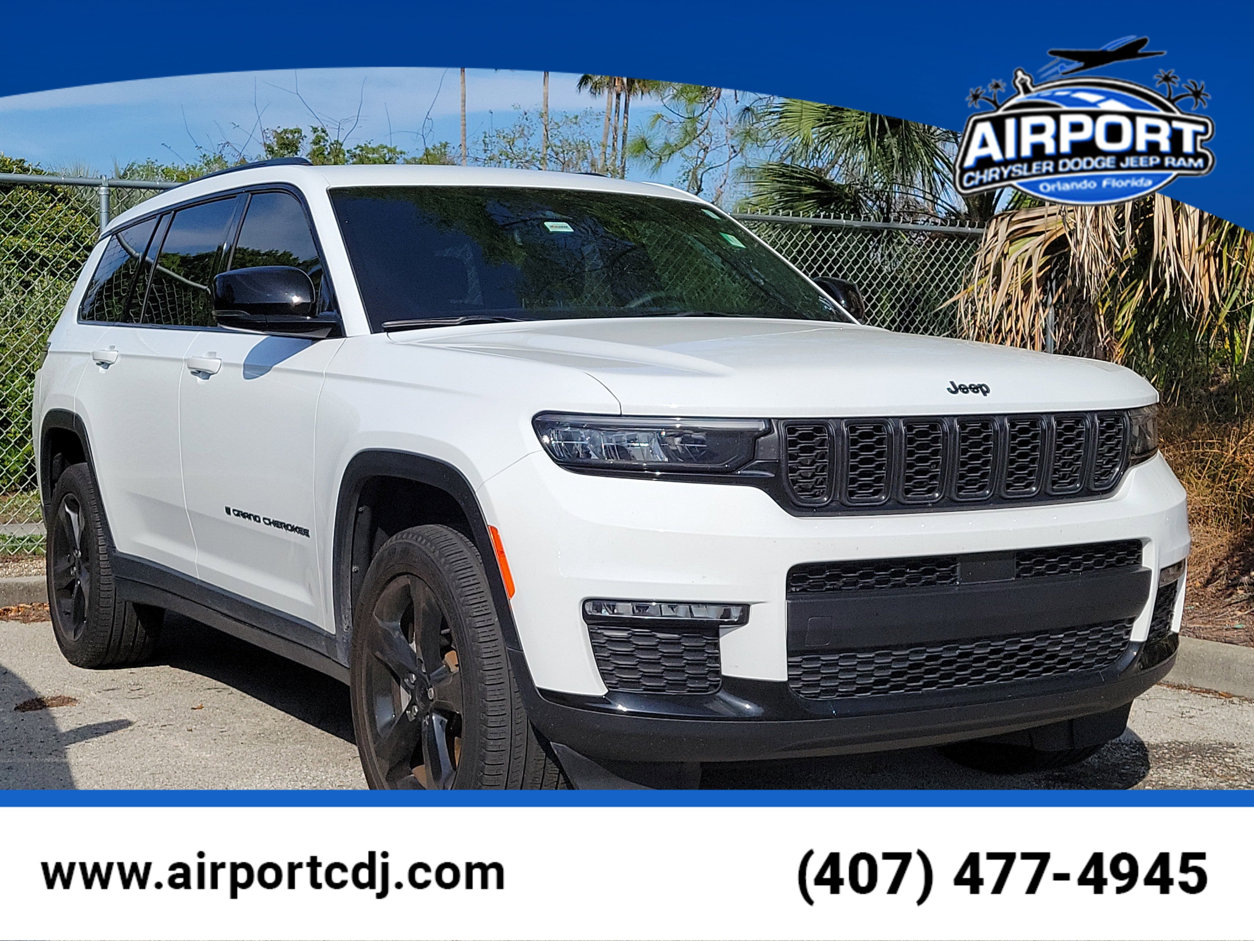 Used 2024 Jeep Grand Cherokee L Limited w/ Black Appearance Package image 1