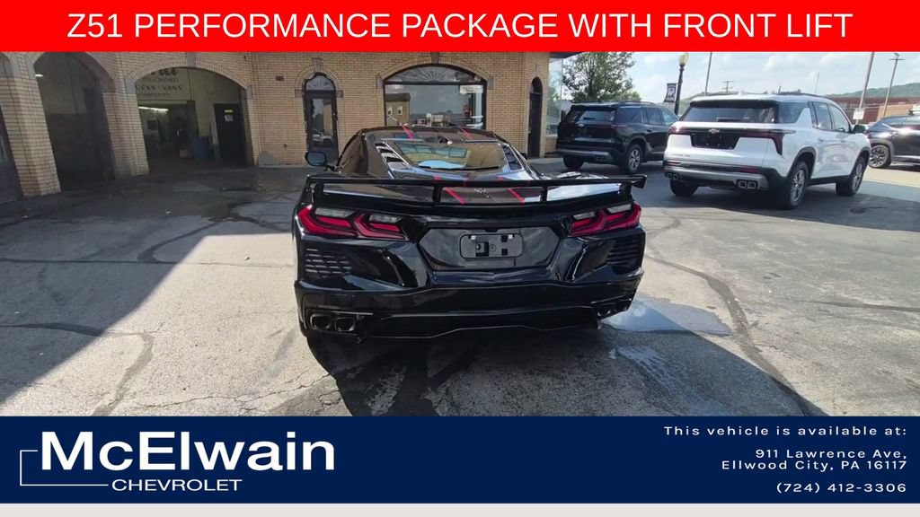 Used 2026 Chevrolet Corvette Stingray Preferred Cpe w/ Z51 Performance Package RWD image 8