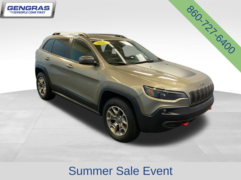 Used 2020 Jeep Cherokee Trailhawk AWD/4WD image 1