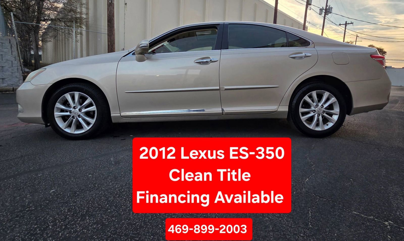 Used 2012 Lexus ES 350 image 1