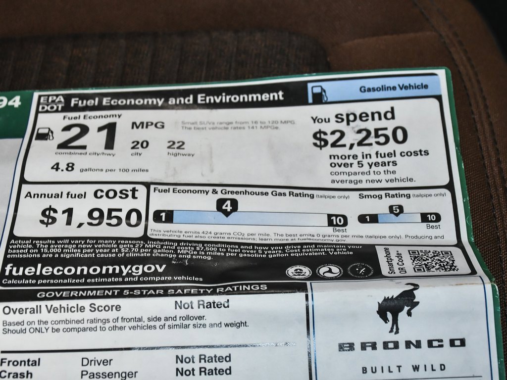 Used 2021 Ford Bronco Outer Banks image 60