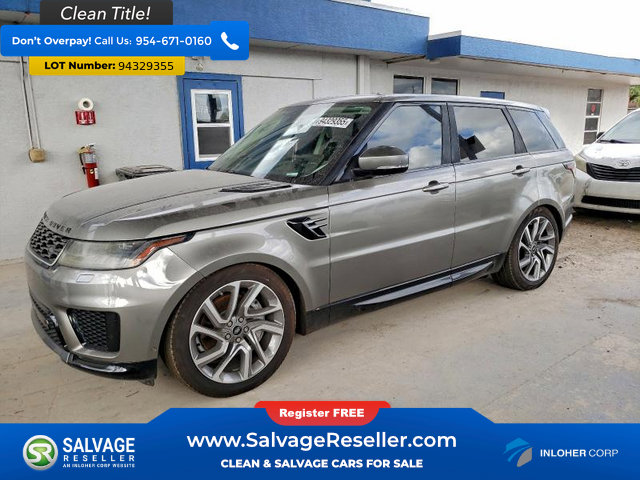 Used 2019 Land Rover Range Rover Sport HSE image 1