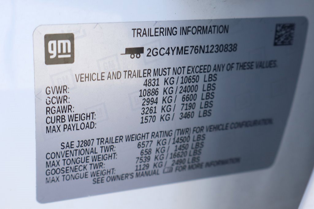 Used 2022 Chevrolet Silverado 2500 Custom w/ Gooseneck/5TH Wheel Package image 53