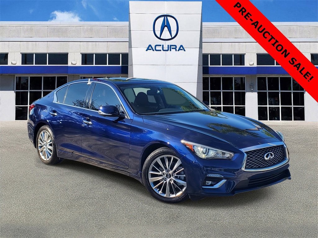 Used 2024 INFINITI Q50 Luxe w/ Cargo Package