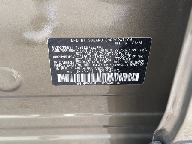 Certified 2024 Subaru Forester Limited AWD/4WD image 30