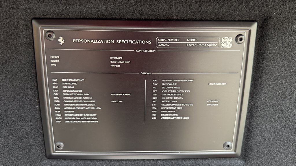 Used 2026 Ferrari Roma Spider RWD image 13