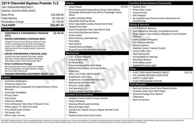 Used 2019 Chevrolet Equinox Premier image 49