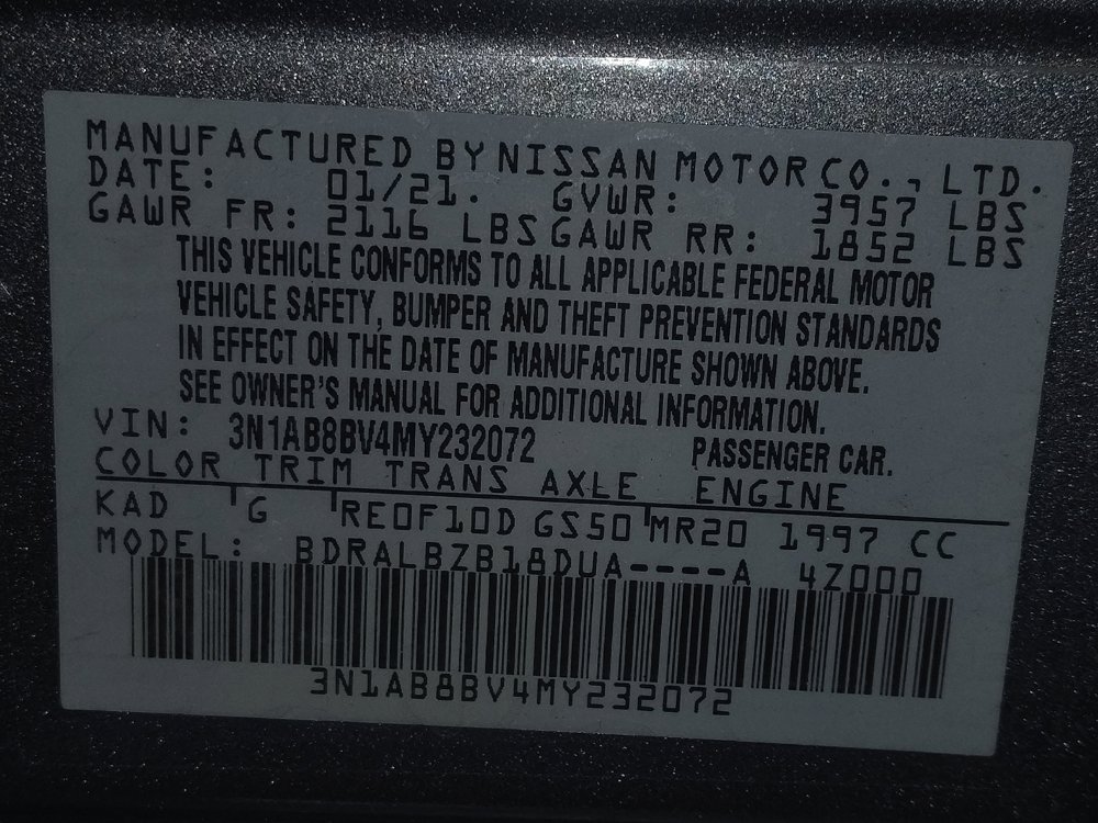 Used 2021 Nissan Sentra S FWD image 33