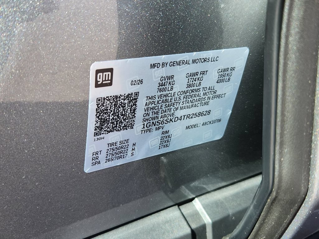 New 2026 Chevrolet Tahoe Premier w/ Sun And Tow Package AWD/4WD image 23