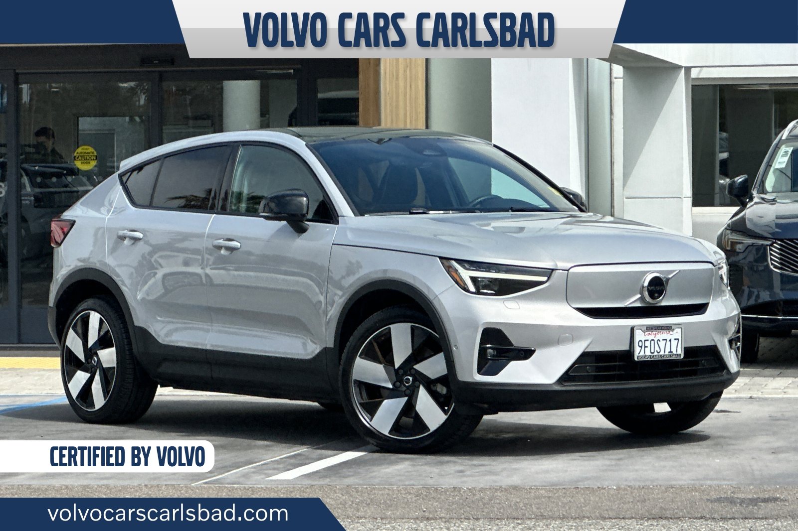 Certified 2023 Volvo C40 P8 Recharge Ultimate w/ Protection Package Premier
