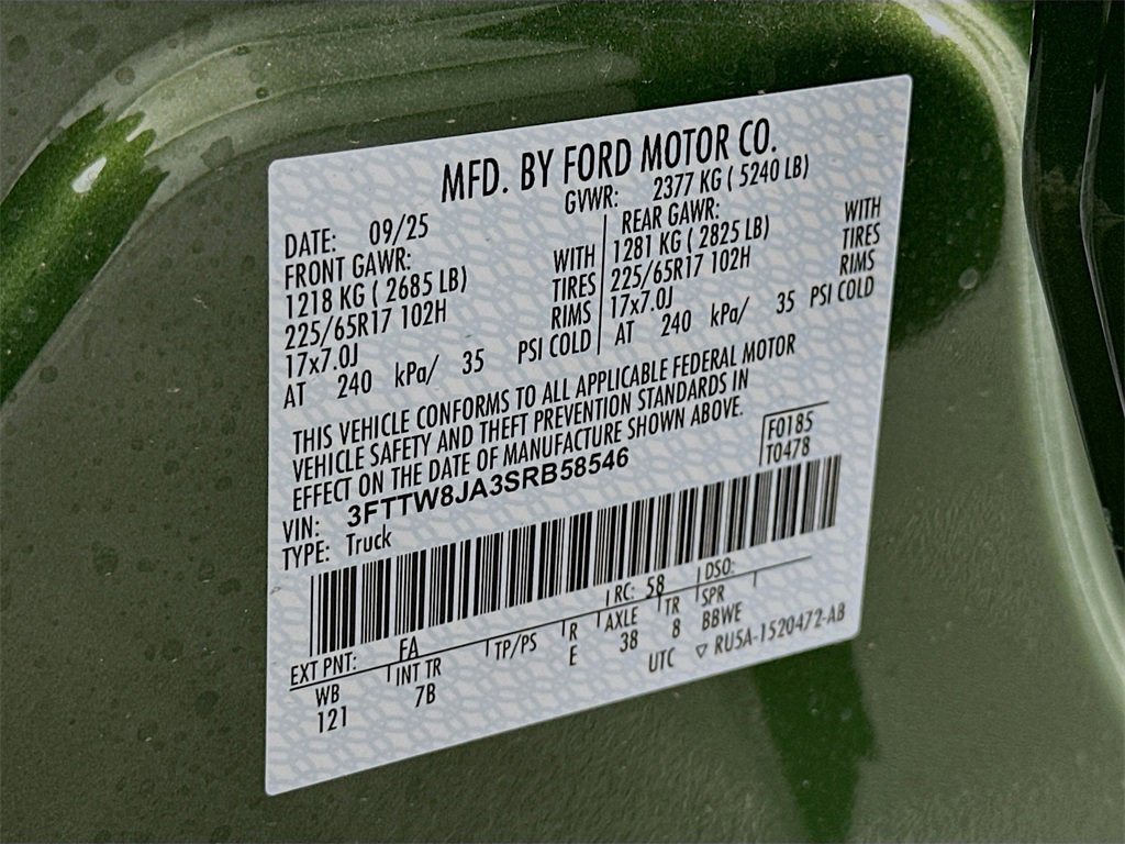 New 2025 Ford Maverick XLT w/ XLT Luxury Package image 29