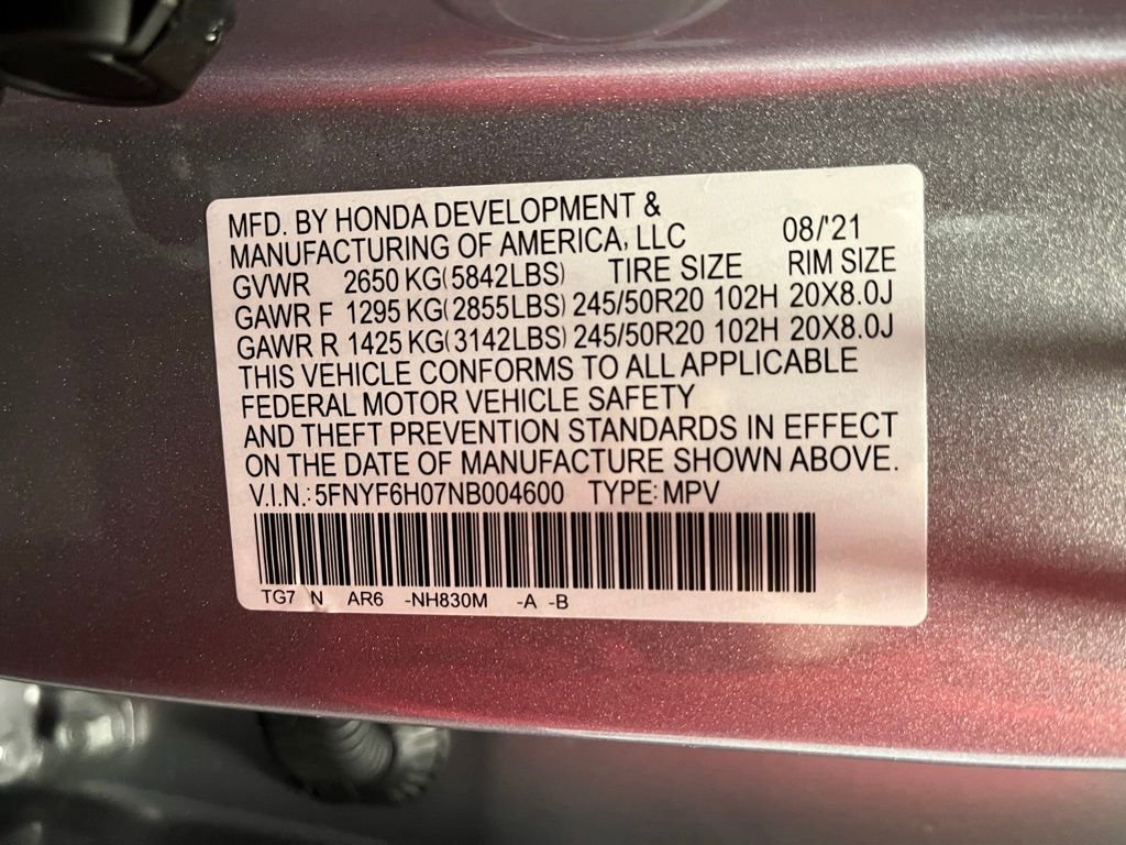 Used 2022 Honda Pilot Elite image 24