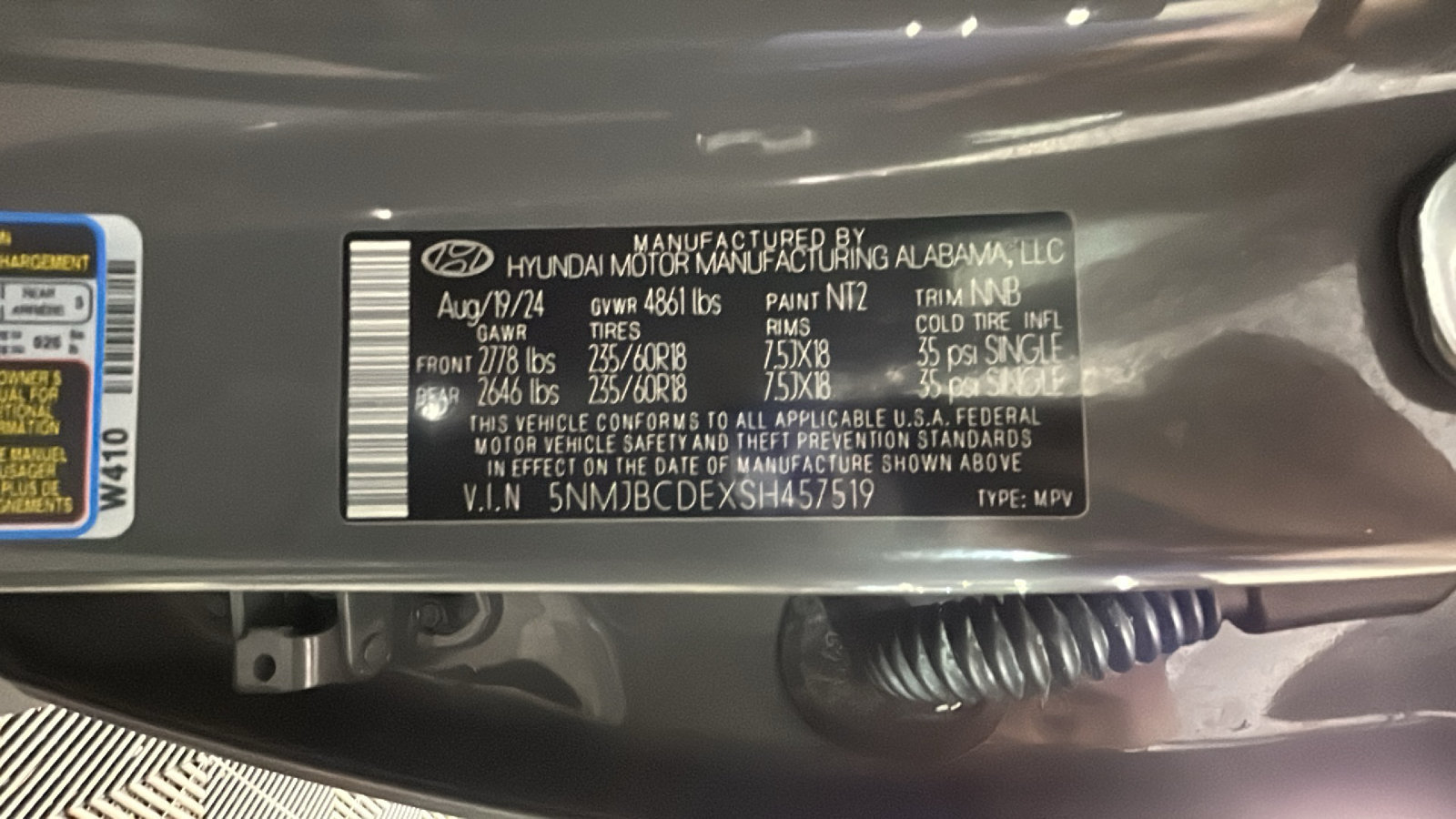 Used 2025 Hyundai Tucson SEL AWD/4WD image 12