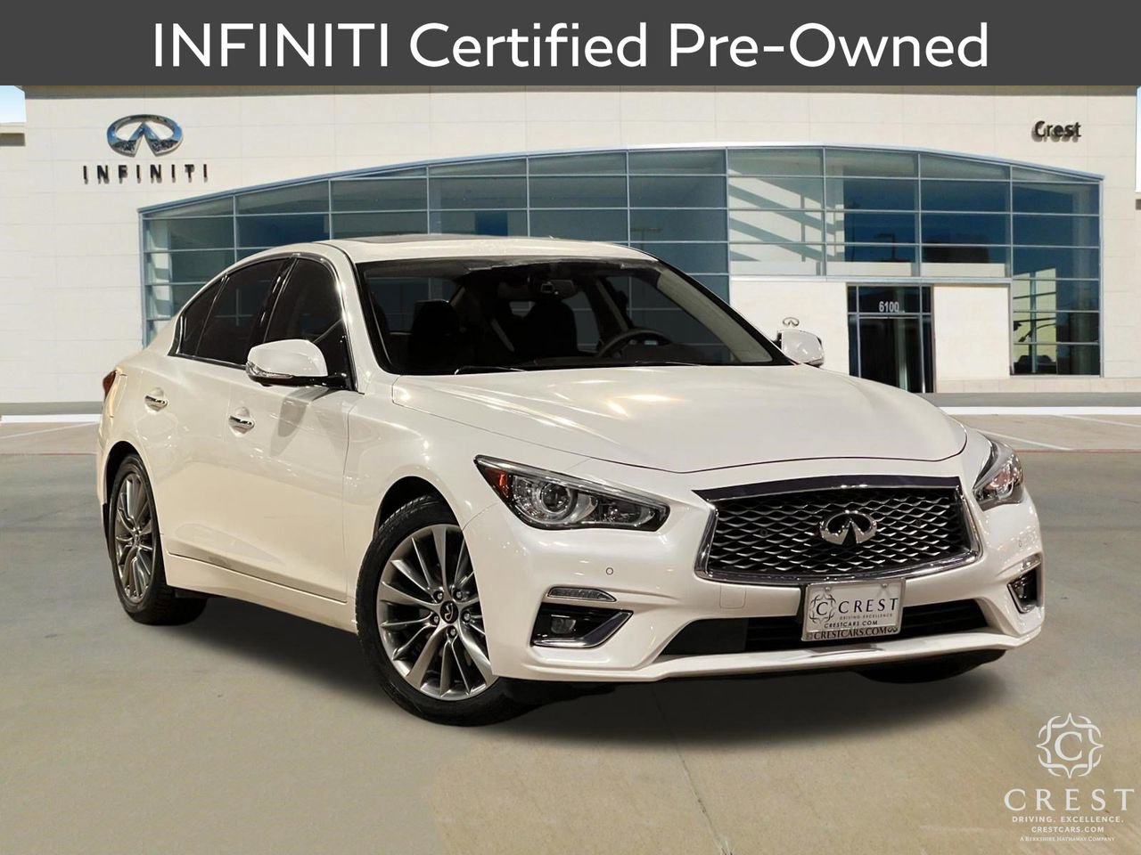 Certified 2023 INFINITI Q50 Luxe w/ Cargo Package