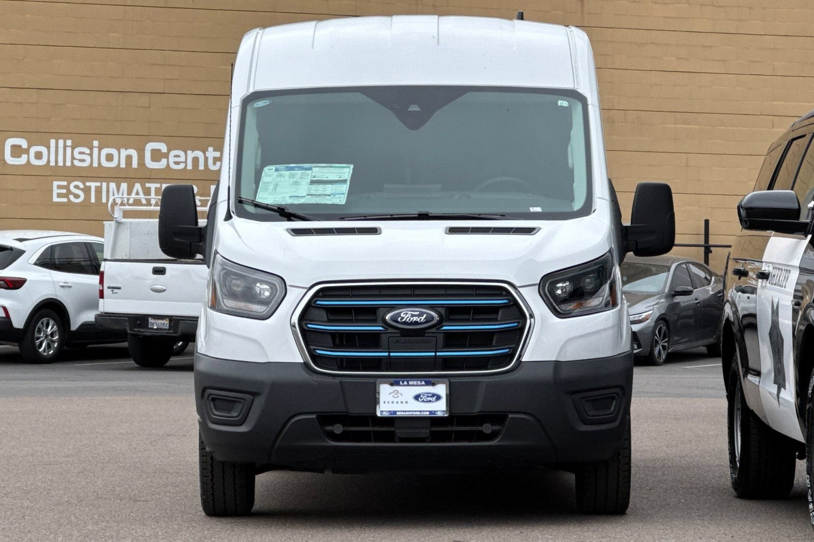 New 2025 Ford E-Transit 148 Medium Roof w/ Load Area Protection Package RWD image 8