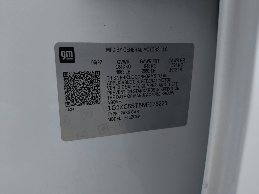 Used 2022 Chevrolet Malibu LS w/ Driver Confidence Package II FWD image 33