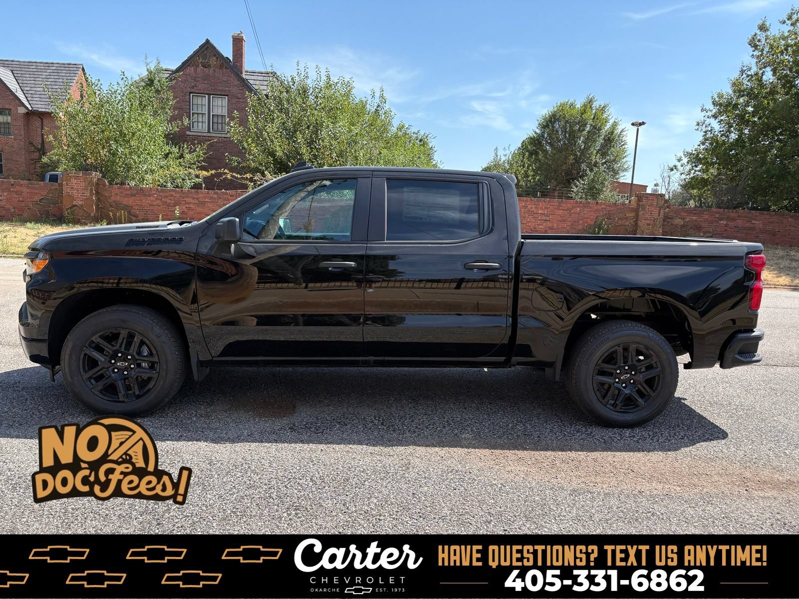 New 2026 Chevrolet Silverado 1500 Custom w/ LPO, Dark Essentials Package RWD image 8