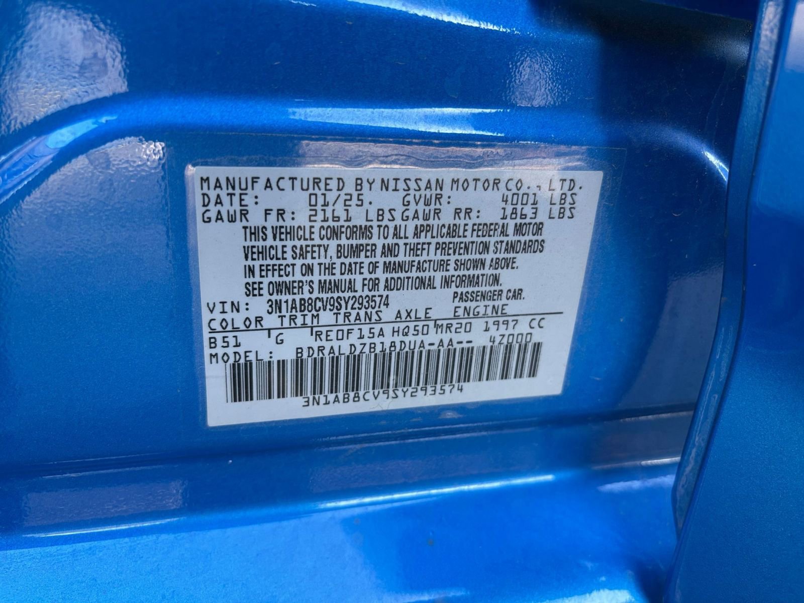 Used 2025 Nissan Sentra SV image 22