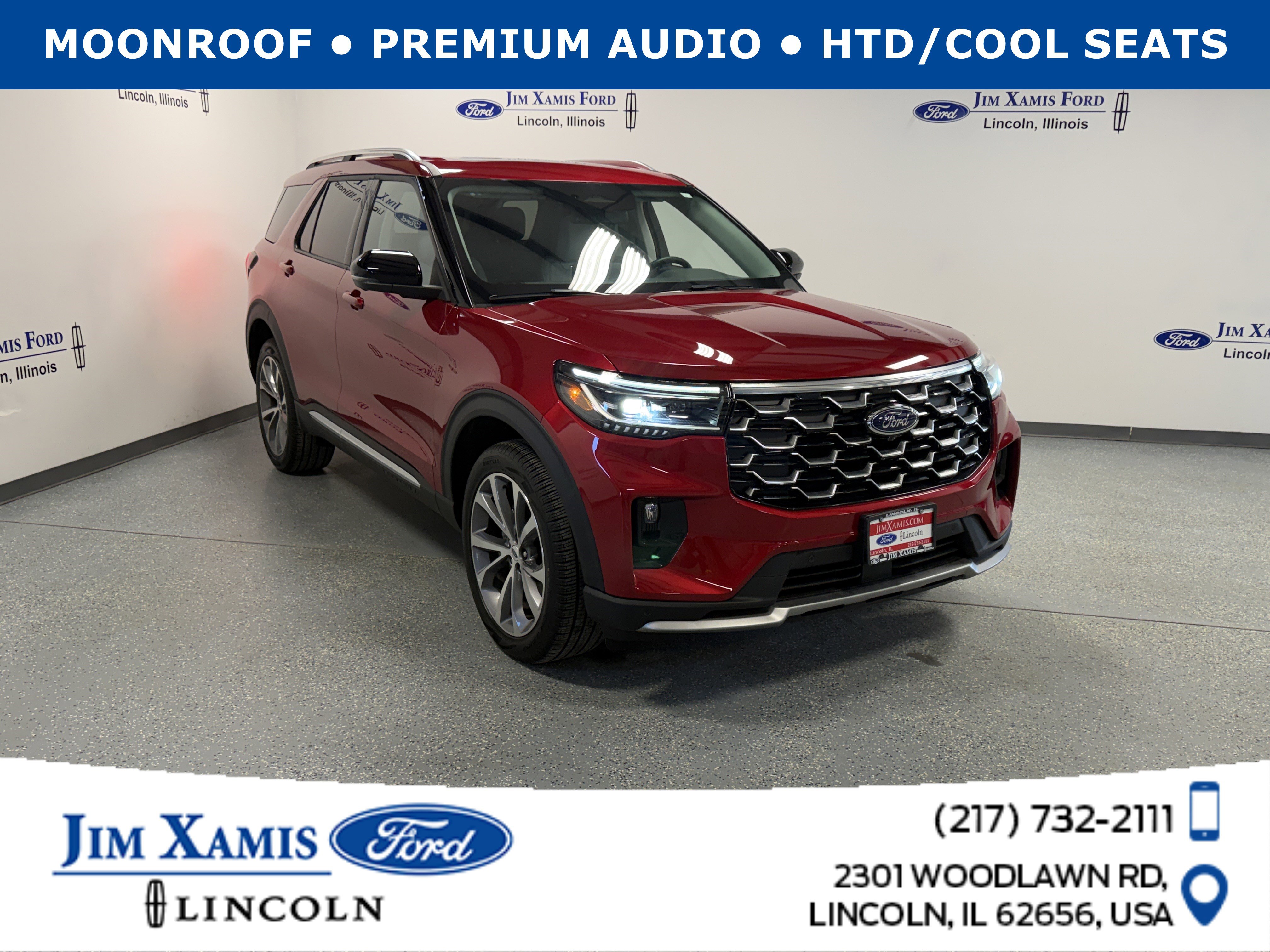 Used 2025 Ford Explorer Platinum w/ Ultimate Package AWD/4WD image 1