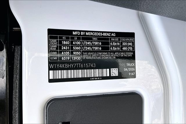 New 2026 Mercedes-Benz Sprinter 2500 image 17