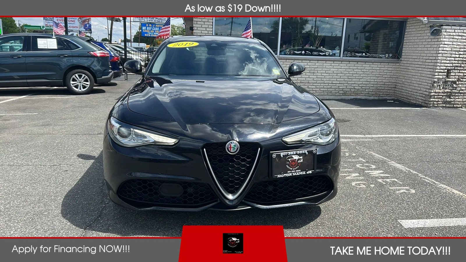 Used 2019 Alfa Romeo Giulia Ti Sport w/ Quick Order Package 22S Sport AWD/4WD image 8