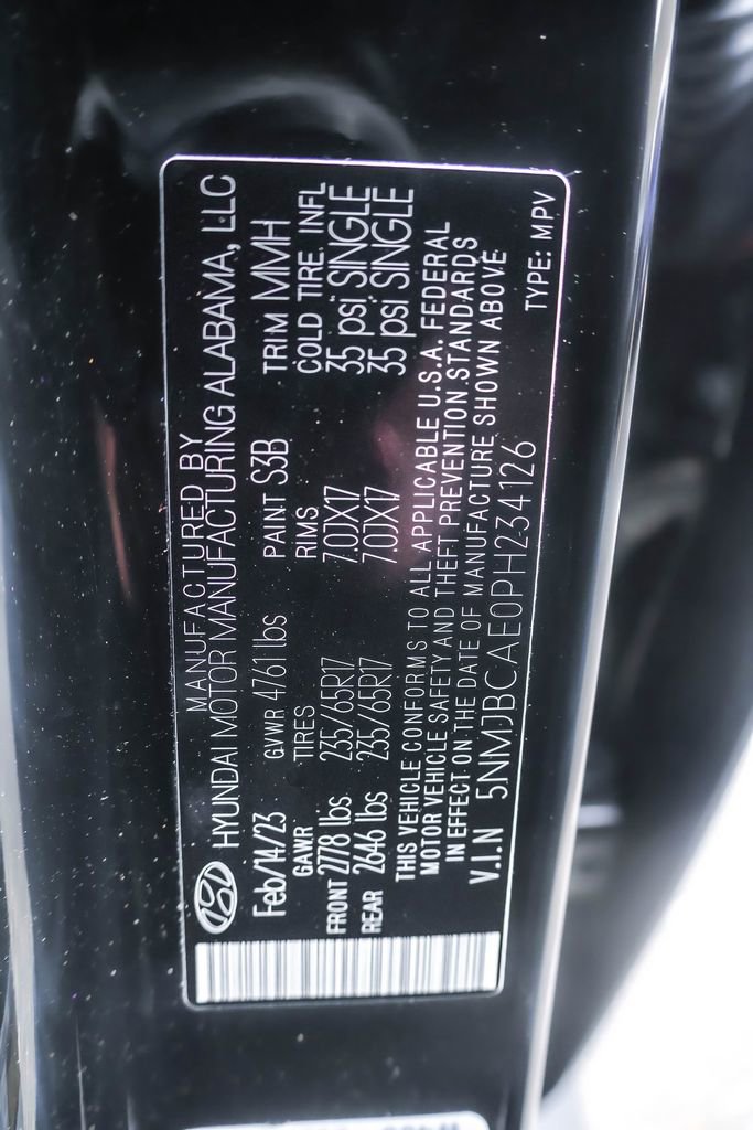Certified 2023 Hyundai Tucson SEL AWD/4WD image 37