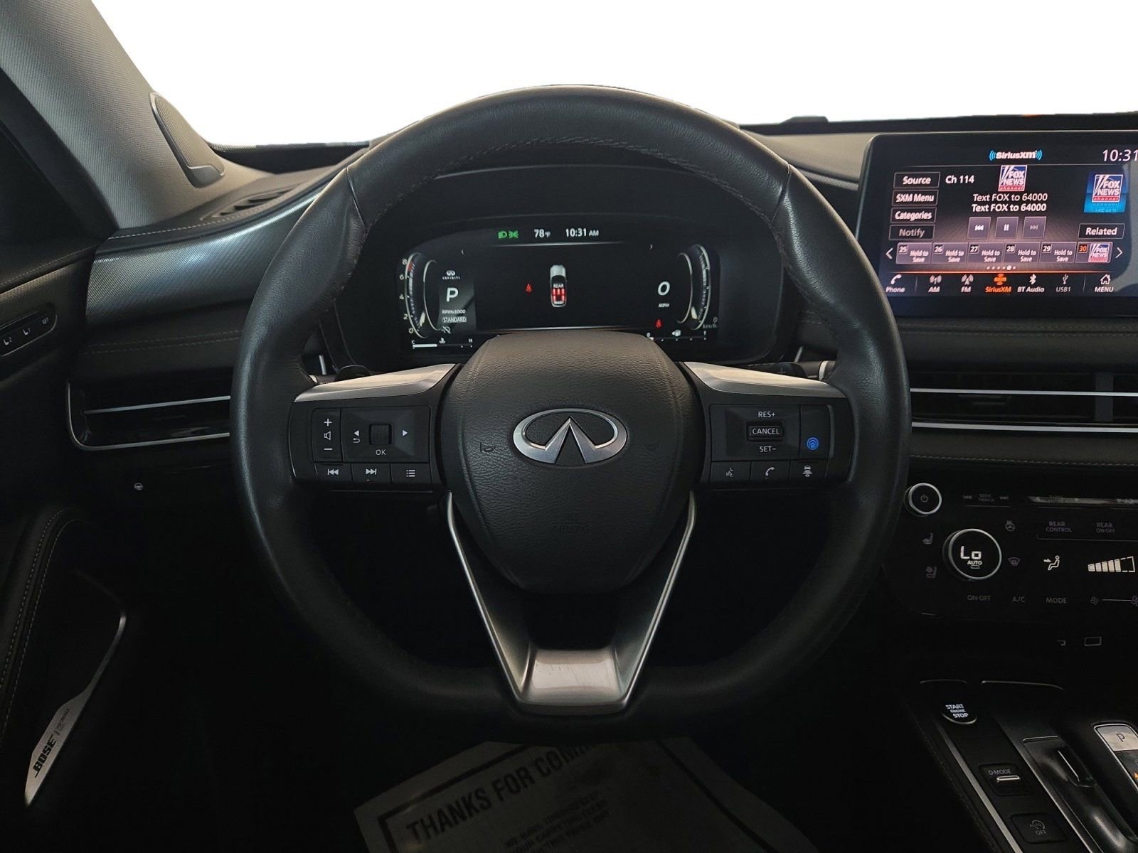 Used 2024 INFINITI QX60 Luxe w/ Performance Audio Package FWD image 22