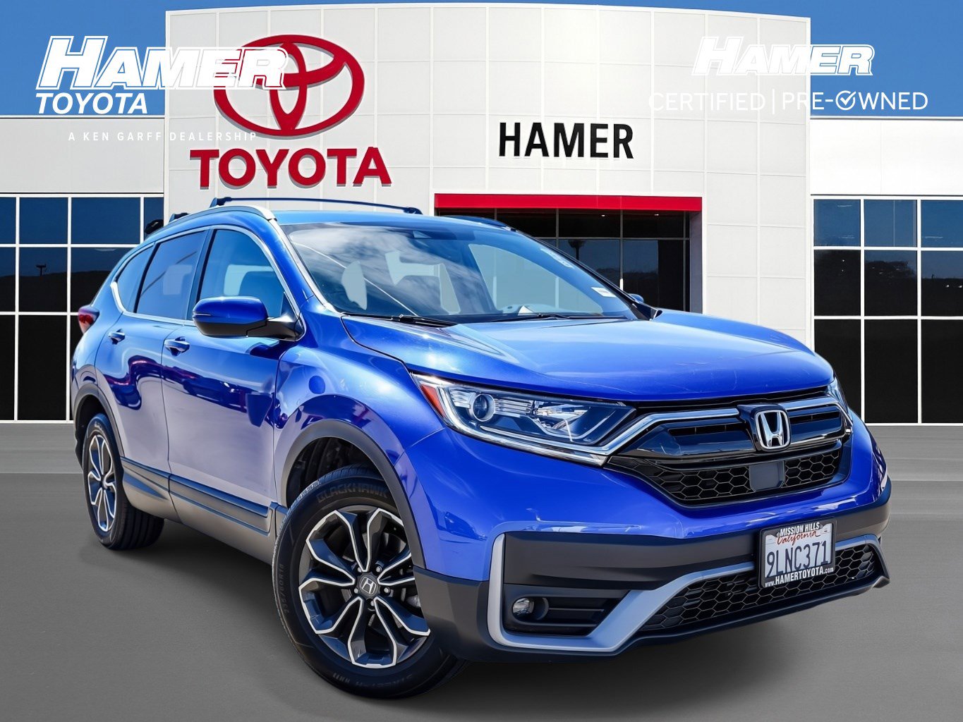 Used 2021 Honda CR-V EX-L image 1