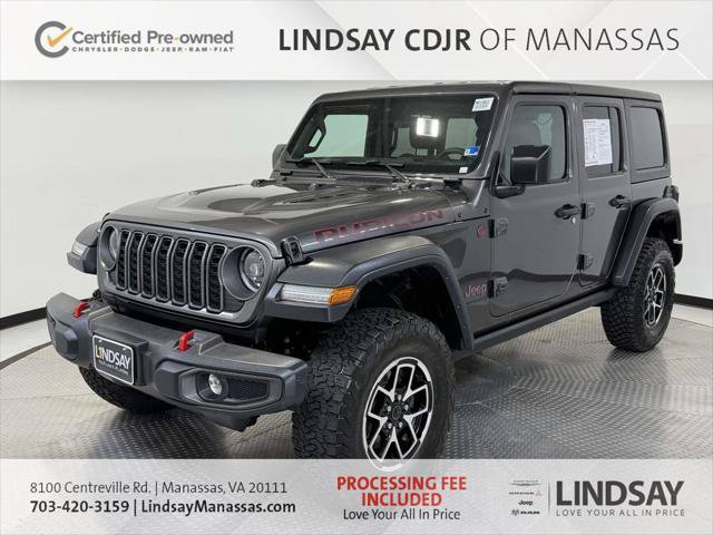 Certified 2025 Jeep Wrangler Unlimited Rubicon AWD/4WD image 5