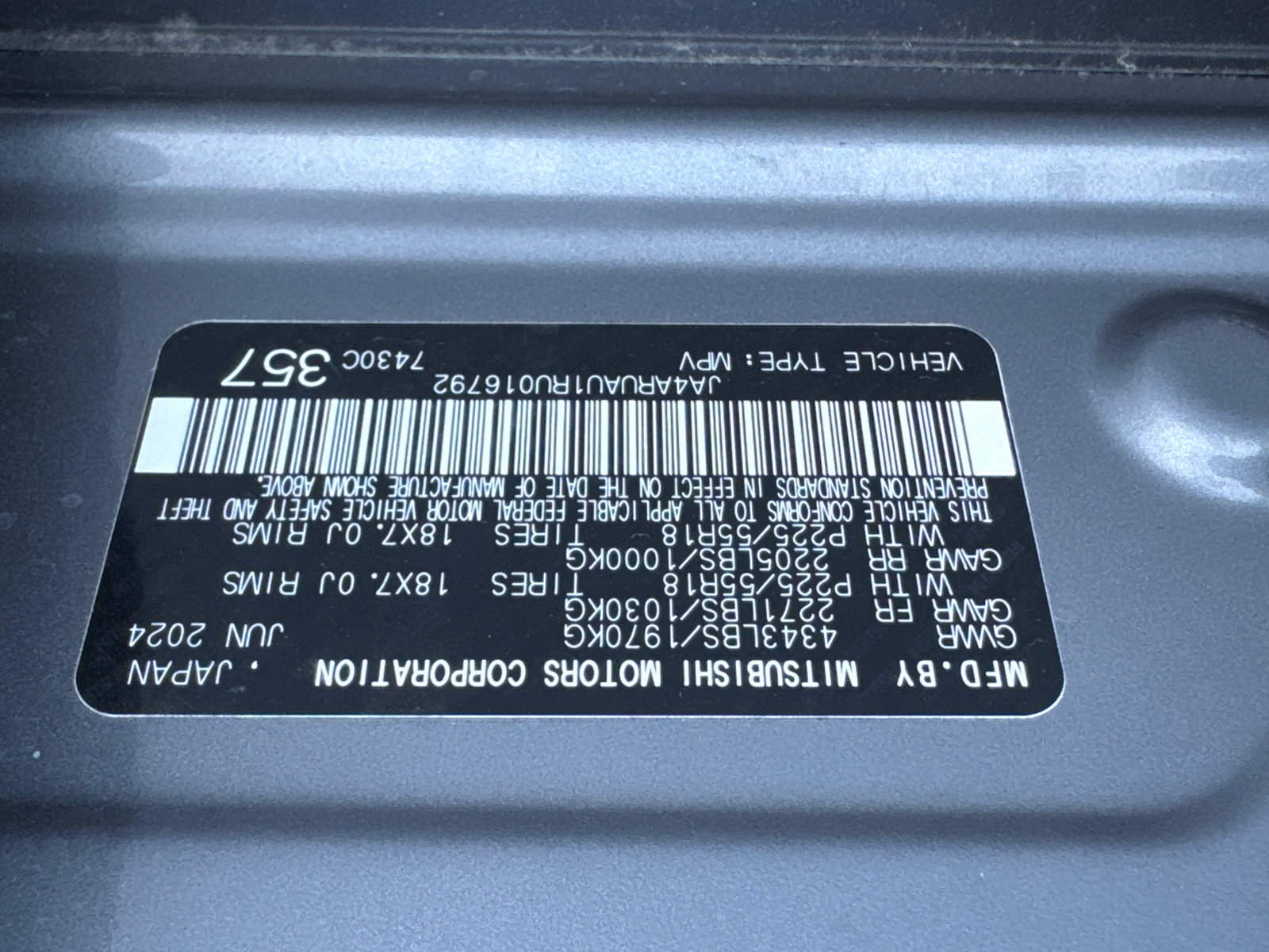 Used 2024 Mitsubishi Outlander Sport SE AWD/4WD image 34
