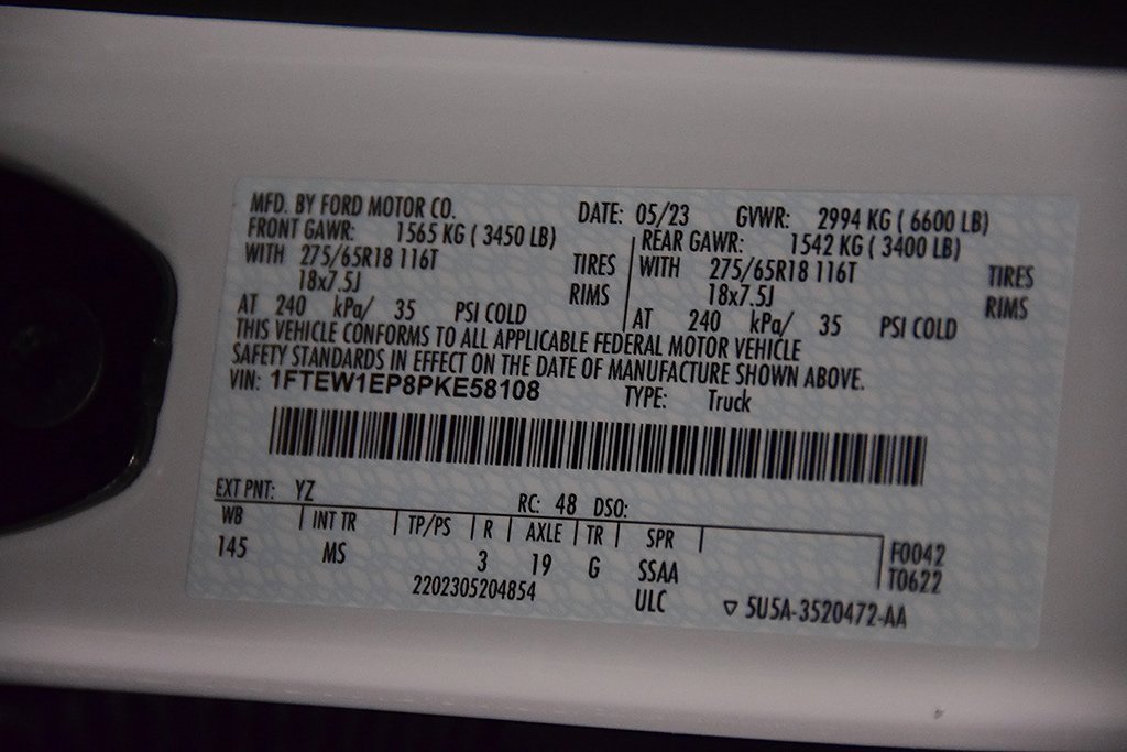 Used 2023 Ford F150 XLT w/ Equipment Group 302A High image 16