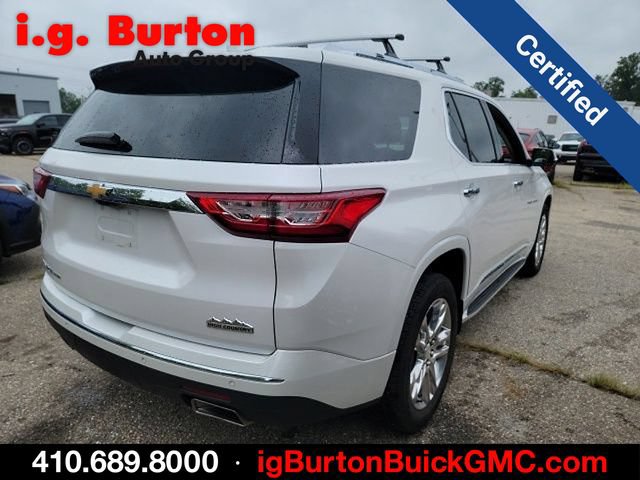 Used 2021 Chevrolet Traverse High Country w/ LPO, 'HIT The Road' Package AWD/4WD image 6