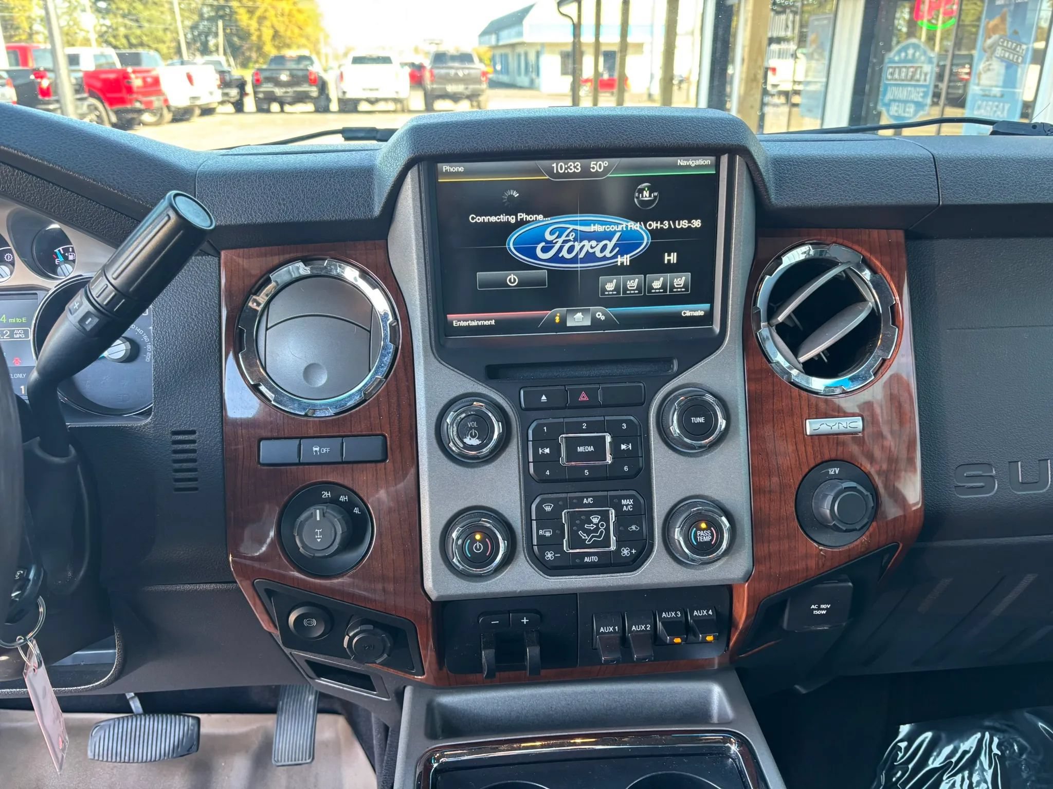 Used 2016 Ford F250 King Ranch w/ King Ranch w/Chrome Package AWD/4WD image 30
