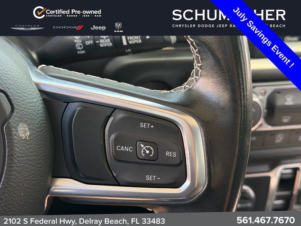 Used 2022 Jeep Wrangler Unlimited Sahara w/ LED Lighting Group AWD/4WD image 21
