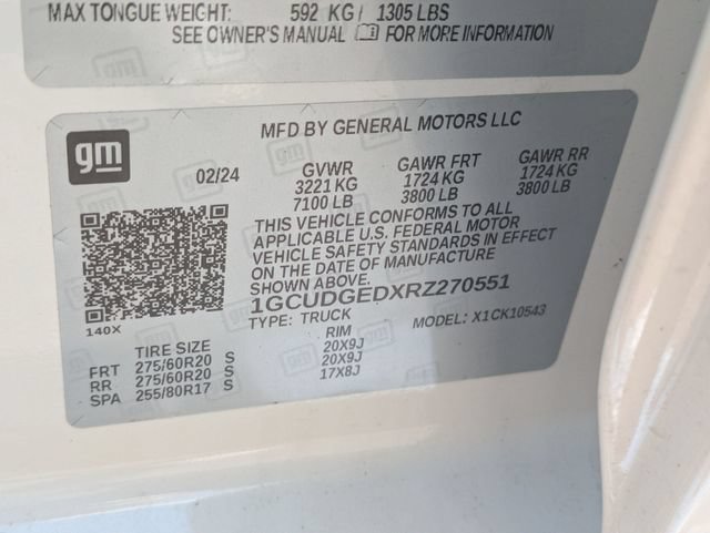 Used 2024 Chevrolet Silverado 1500 LTZ w/ Technology Package AWD/4WD image 29