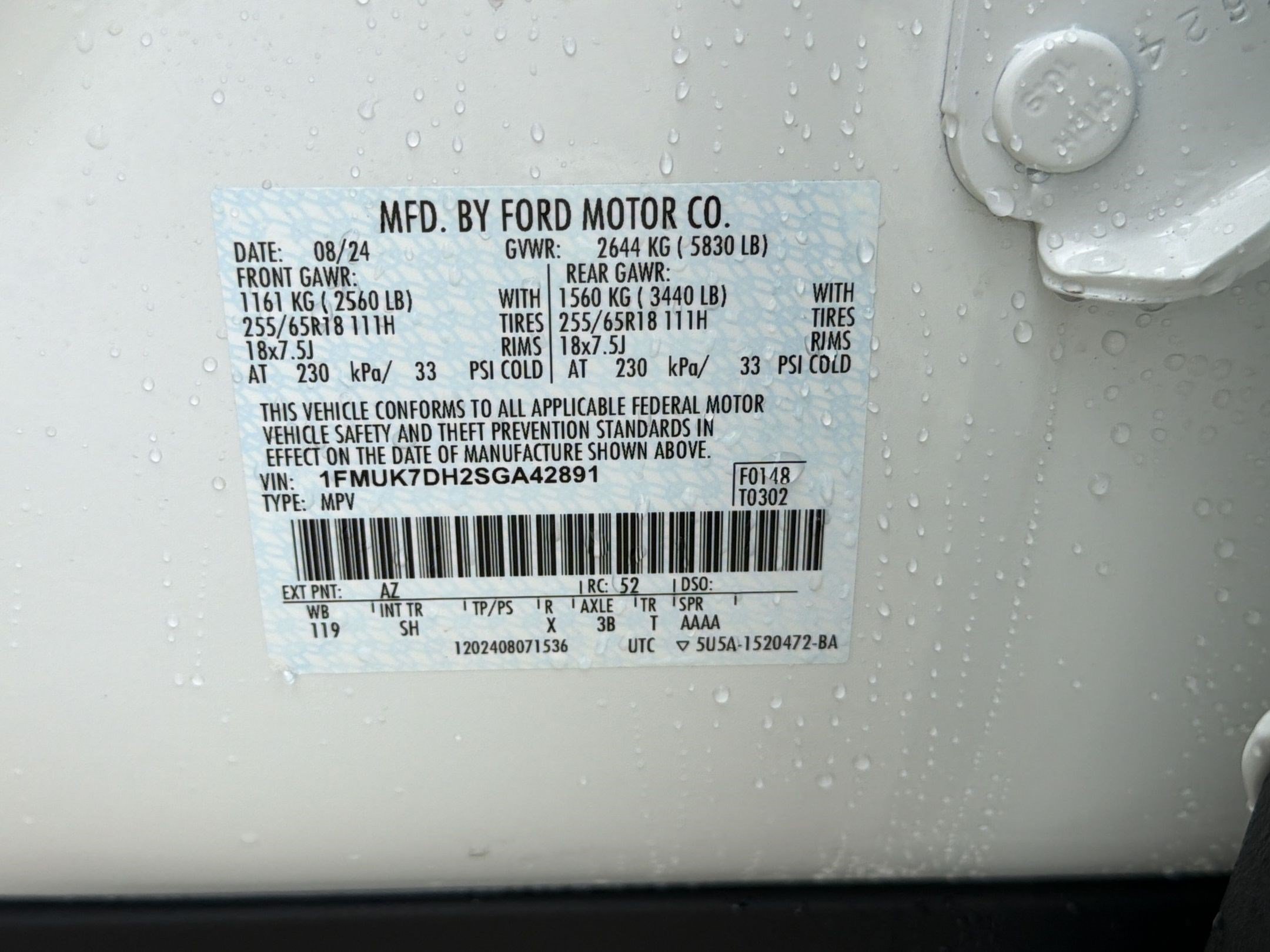Used 2025 Ford Explorer Active w/ Active Comfort Package RWD image 24