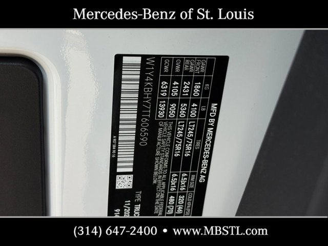New 2026 Mercedes-Benz Sprinter 2500 image 11