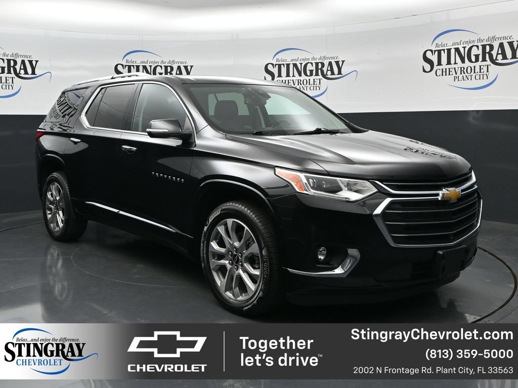 Certified 2021 Chevrolet Traverse Premier w/ LPO, Floor Liner Package AWD/4WD image 1