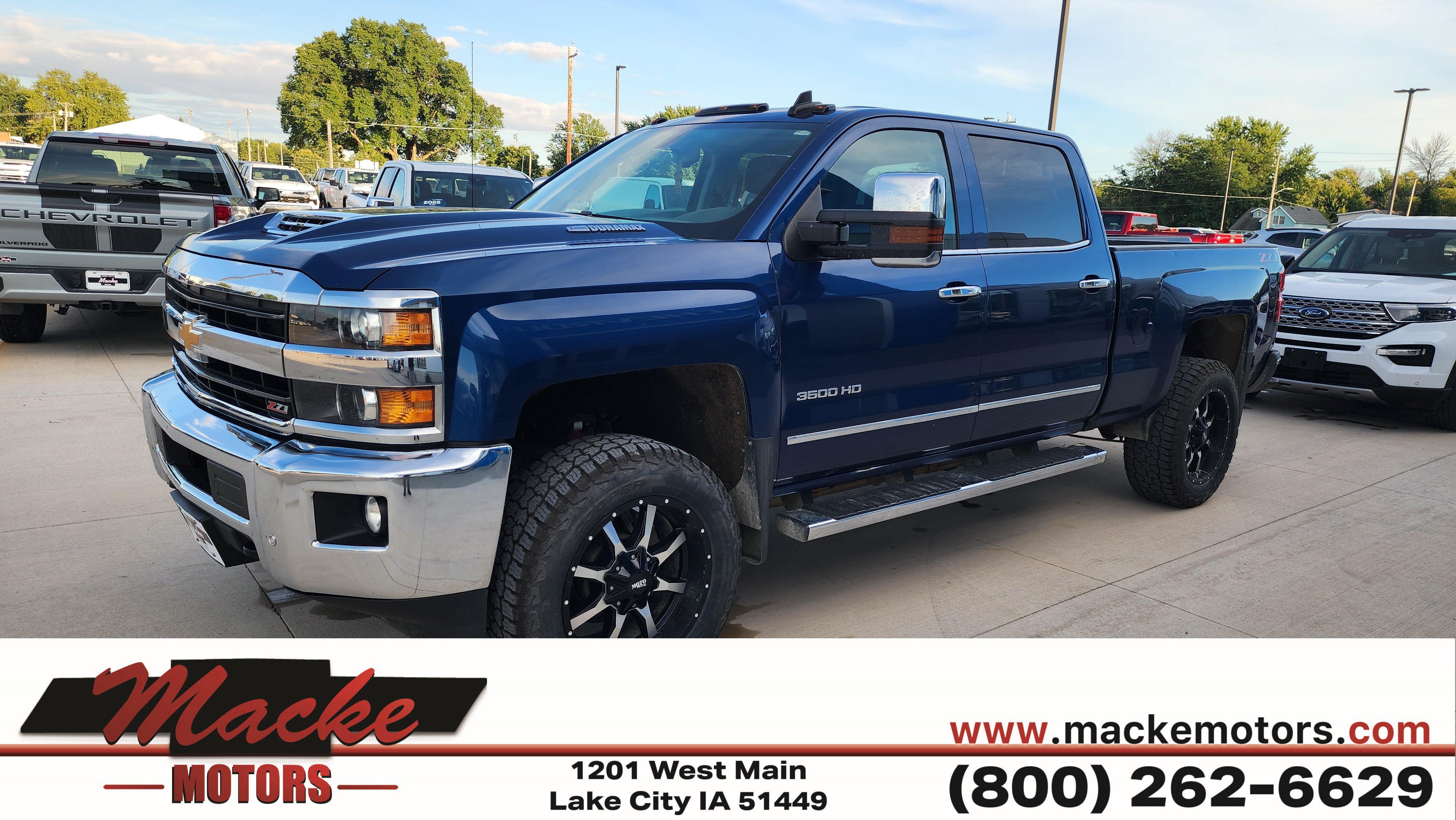 Certified 2019 Chevrolet Silverado 3500 LTZ w/ Duramax Plus Package