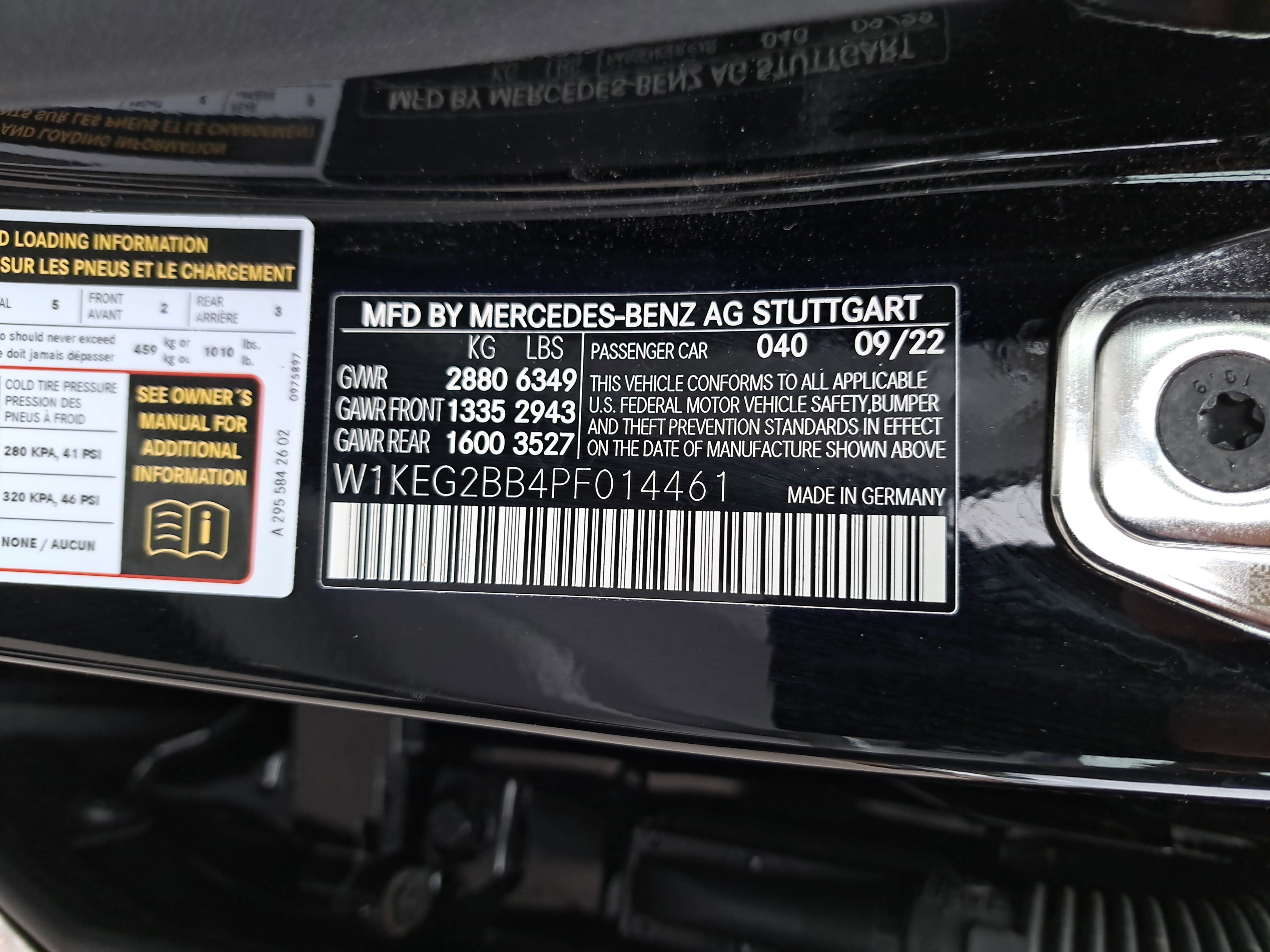 Certified 2023 Mercedes-Benz EQE 350+ EQE 350+ image 39